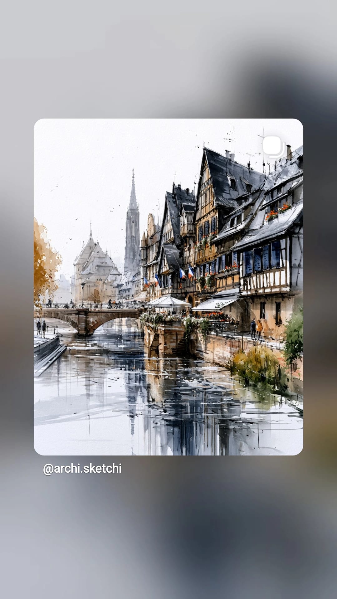 Art Galeri görseli — Avrupa Kent Eskizleri 3